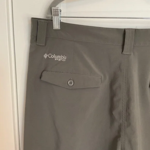 Columbia PFG Performance Fishing Gear Men’s Shorts Size 38 Gray - Picture 5 of 10
